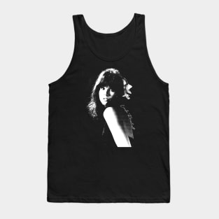 Linda Ronstadt /// Flower Portrait Tank Top